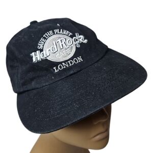 London Hard Rock Cafe Embroidery Adjustable Cute Travel Cap Classiccore Normcore